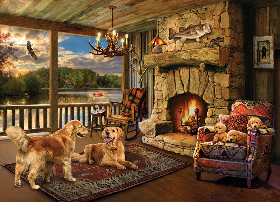 Lakeside Cabin | 1000 Piece - Image 2