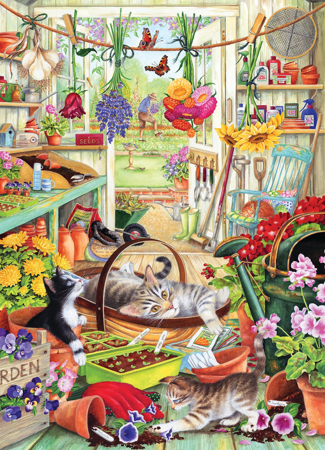 Potting Shed Cats | 500 Piece - Image 2