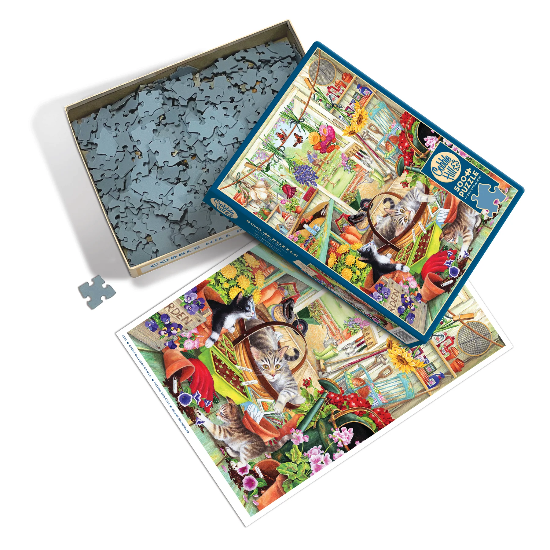 Potting Shed Cats | 500 Piece - Image 3
