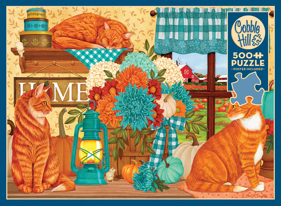 Pumpkin Patch Cats | 500 Piece - Image 3