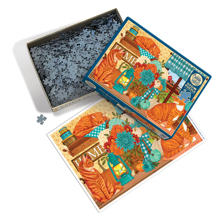 Pumpkin Patch Cats | 500 Piece - Image 4