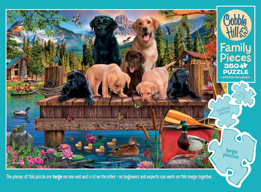 Pups and Ducks (Family) | Family Pieces 350 - Image 5
