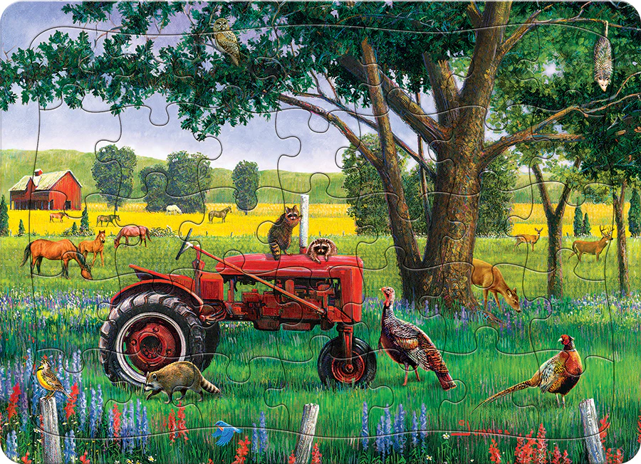 Red Tractor (tray) | 35 Piece Tray - Image 3
