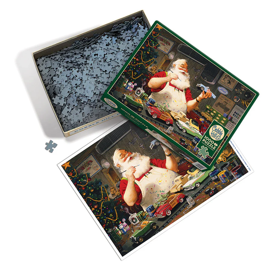 Santa Painting Cars | 1000 Piece - Image 3