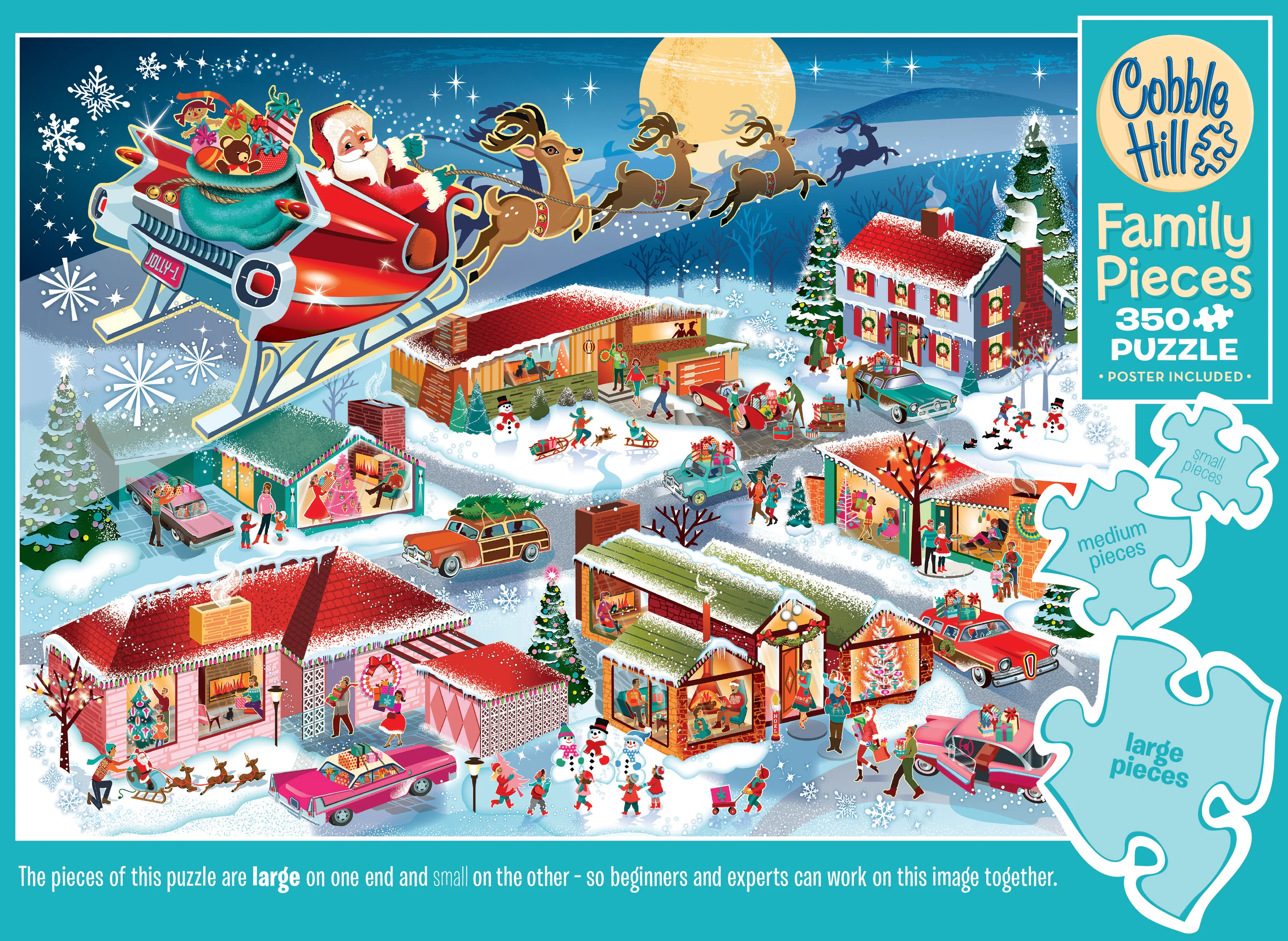 Santa's Flyby (Family) | Family Pieces 350 - Image 5