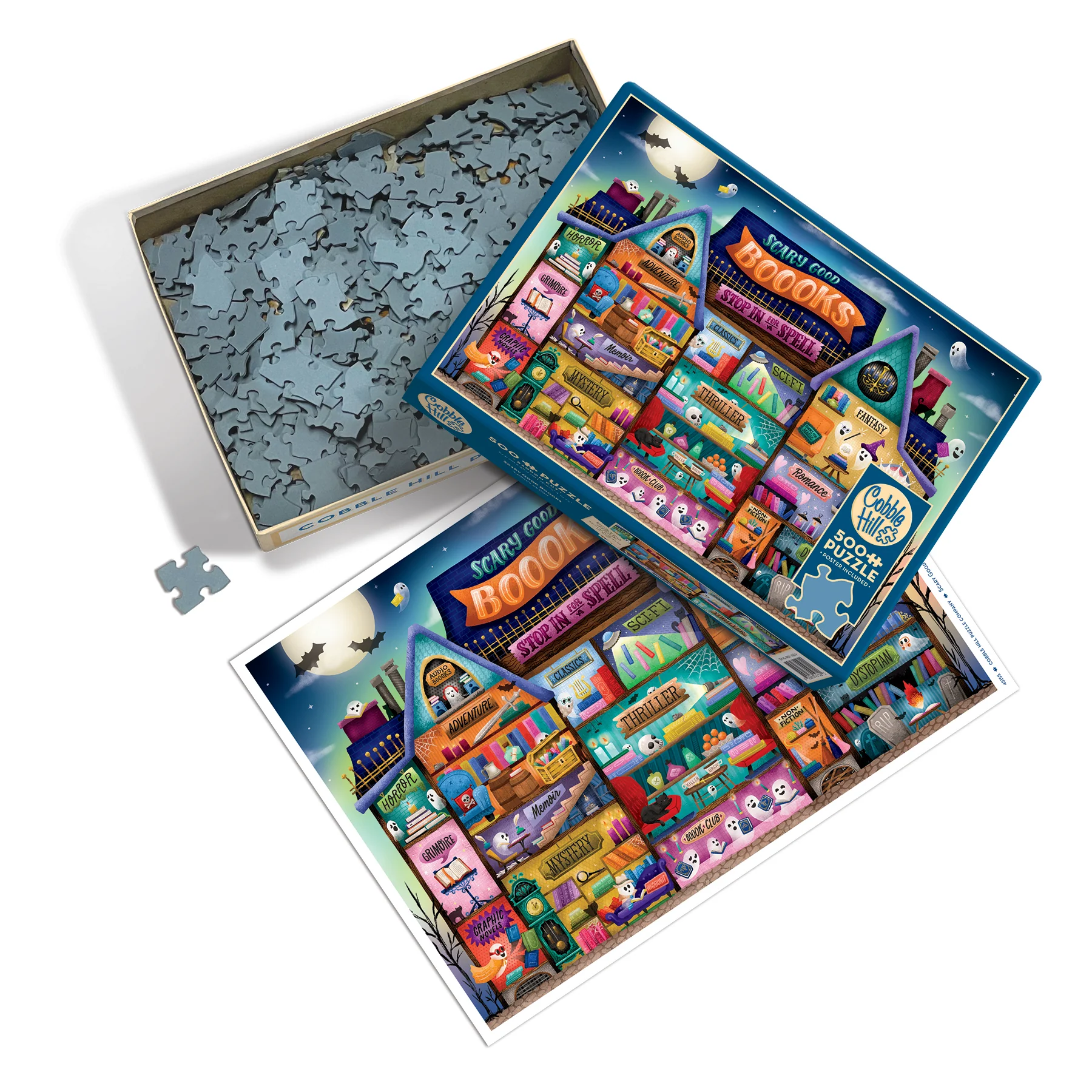 Scary Good Boooks | 500 Piece - Image 3
