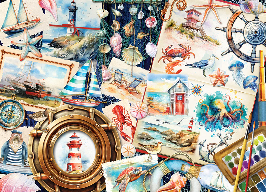 Seashore Sketchbook | 1000 Piece - Image 2