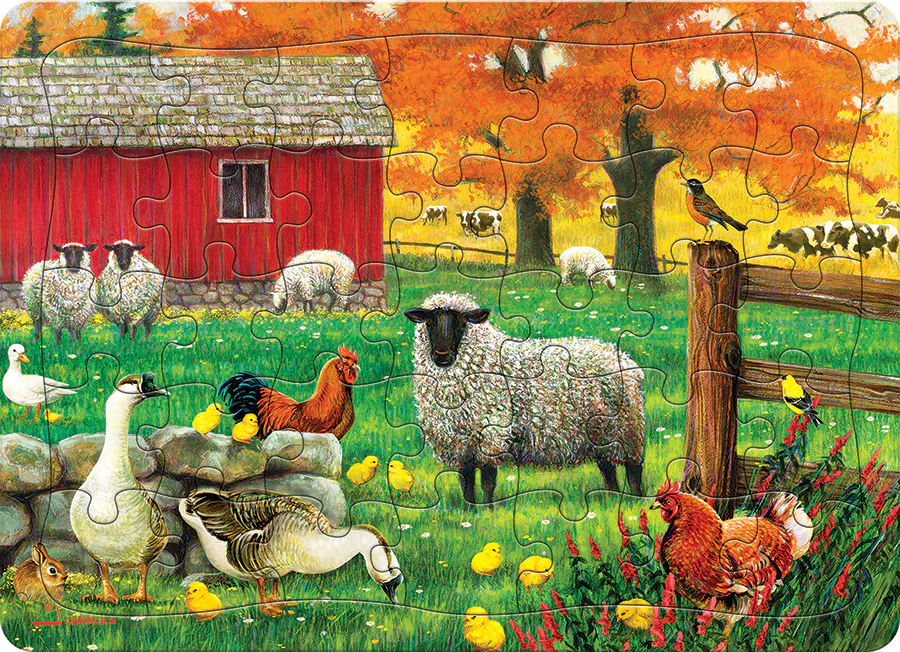 Sheep Farm (tray) | 35 Piece Tray