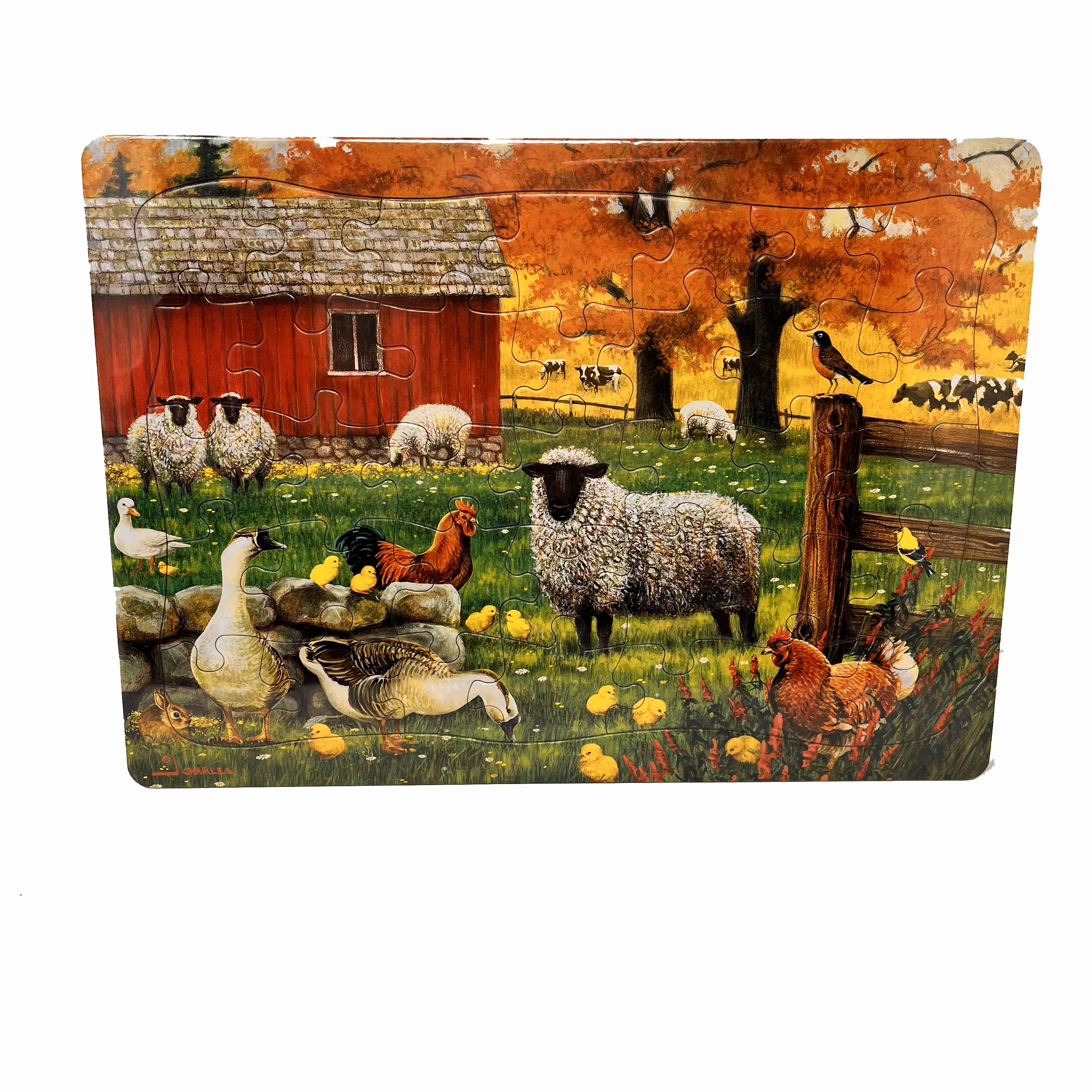 Sheep Farm (tray) | 35 Piece Tray - Image 4