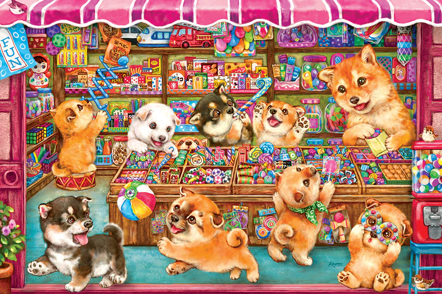 Shiba's Candy Store | Floor Puzzle 35pc - Image 2