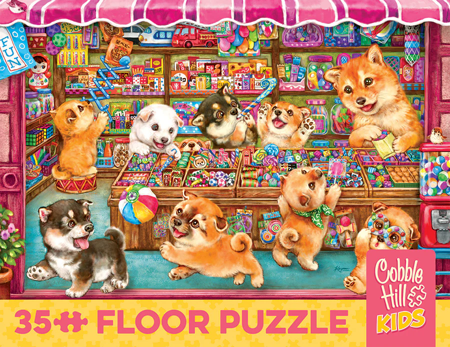 Shiba's Candy Store | Floor Puzzle 35pc - Image 3