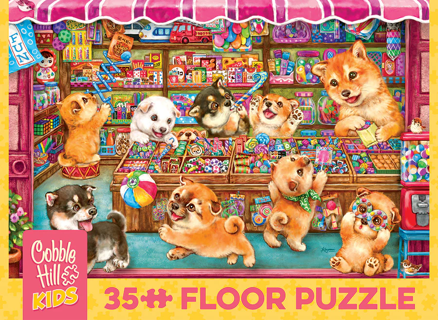 Shiba's Candy Store | Floor Puzzle 35pc - Image 5