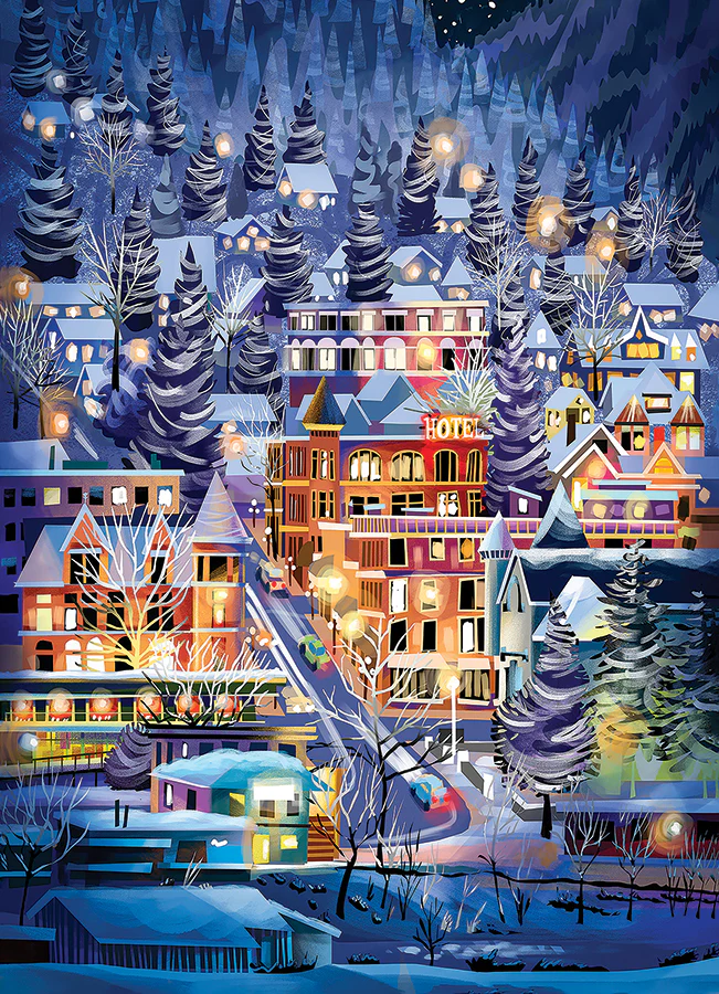 Ski Town | 500 Piece - Image 2