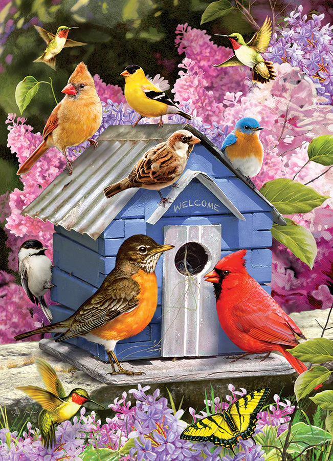 Spring Birdhouse | 500 Piece - Image 2