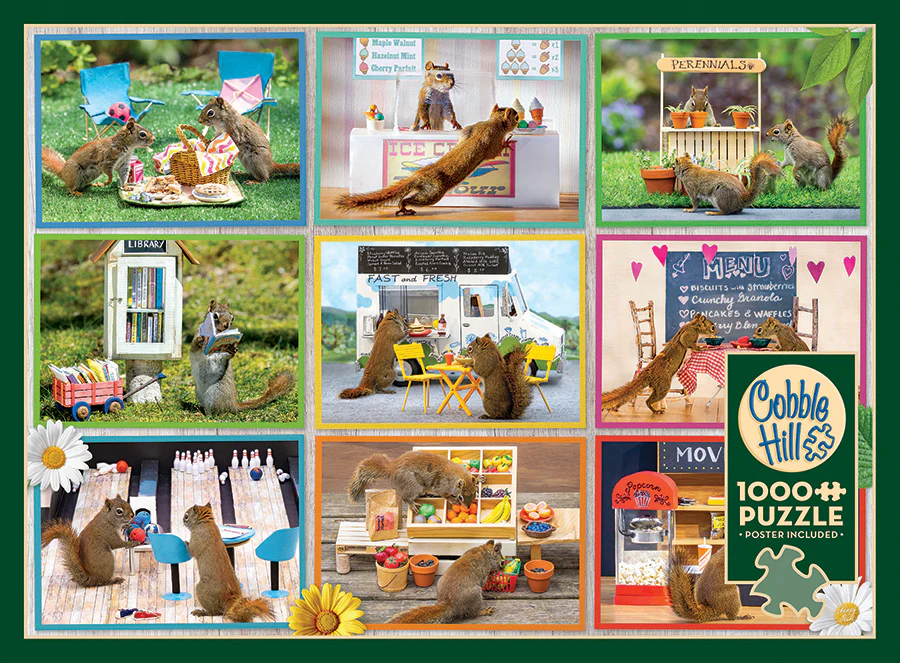 Squirrels Around Town | 1000 Piece - Image 3