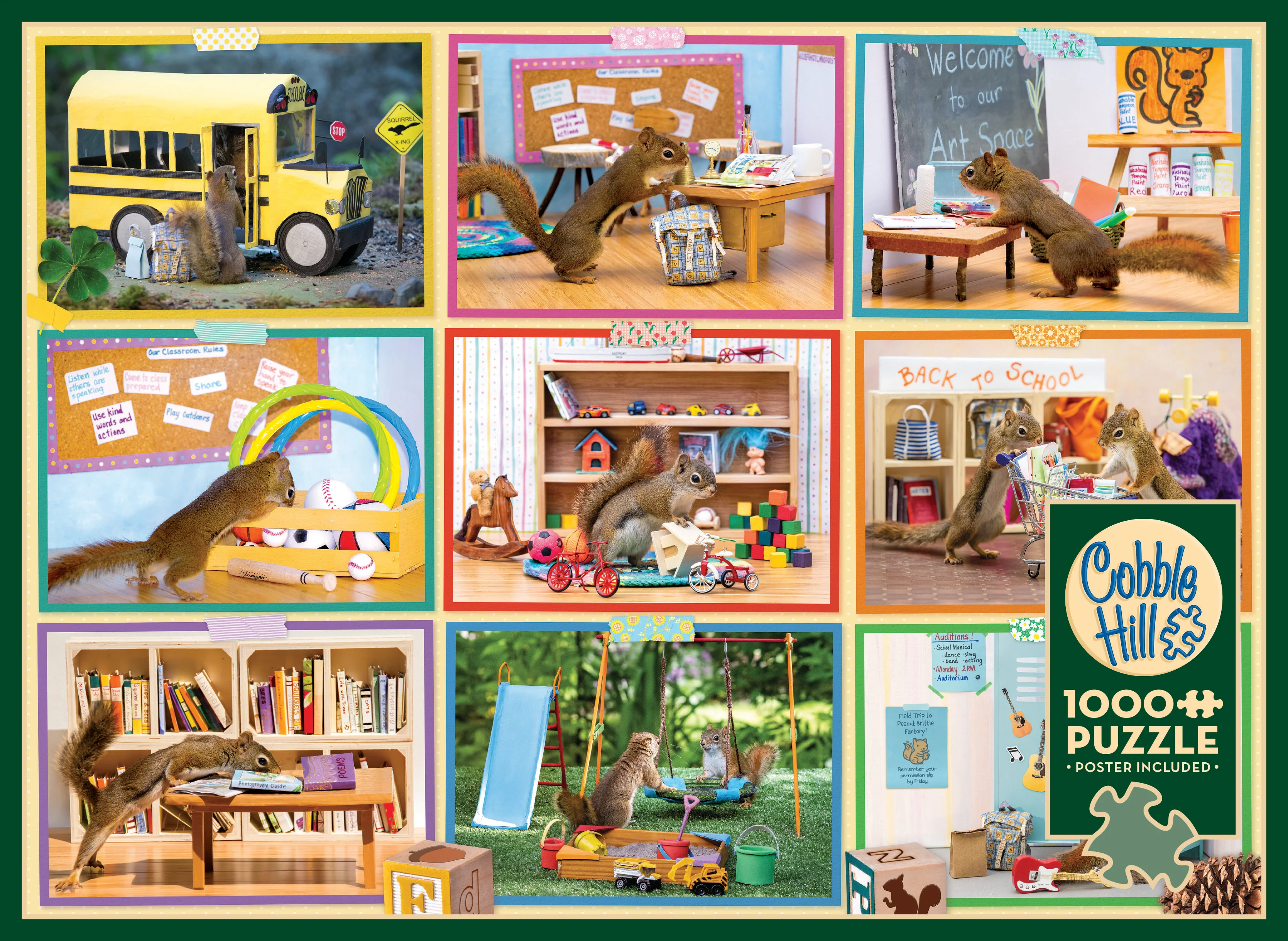 Squirrels at School | 1000 Piece - Image 4