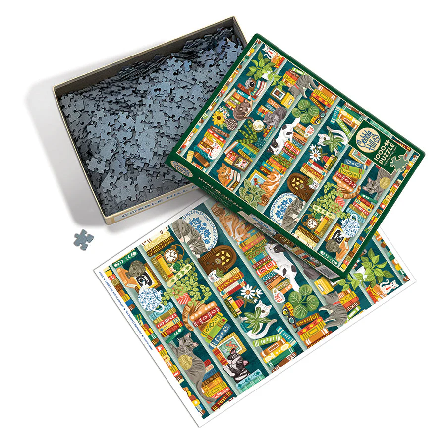 The Purrfect Bookshelf | 1000 Piece - Image 3