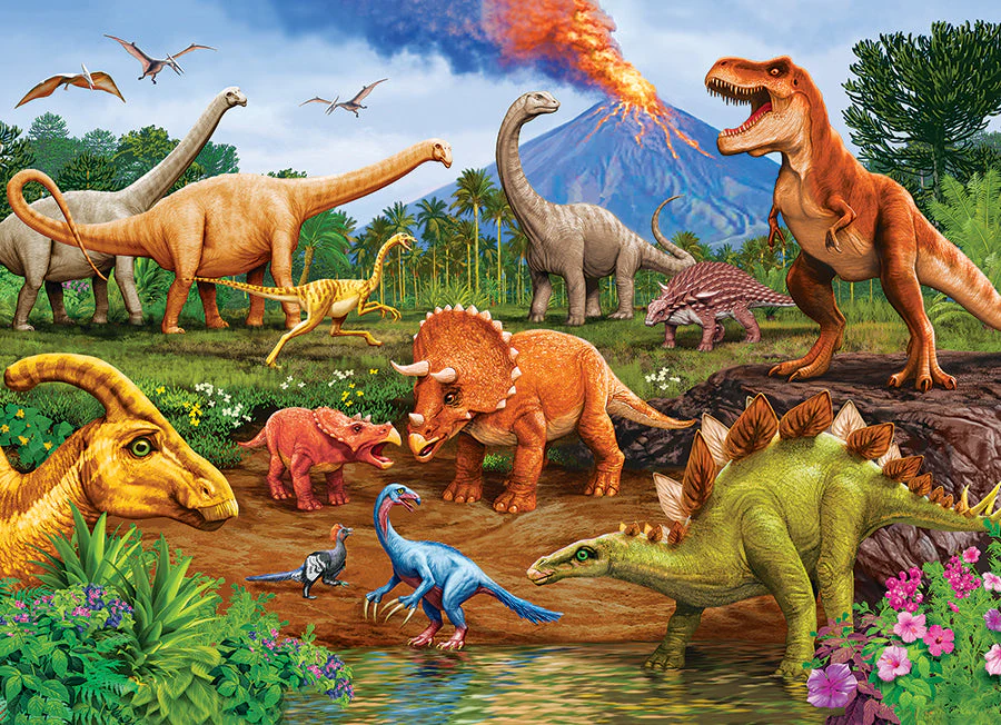 Triceratops & Friends (tray) | 35 Piece Tray - Image 3
