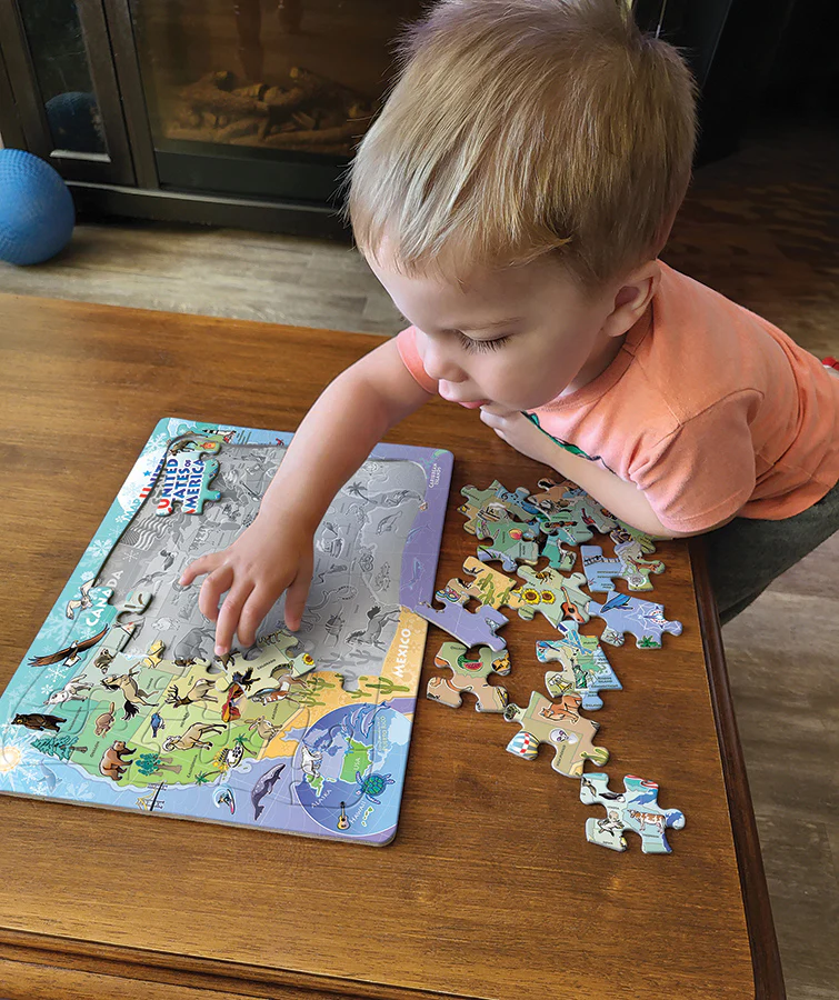 USA Map (tray) | 35 Piece Tray - Image 2