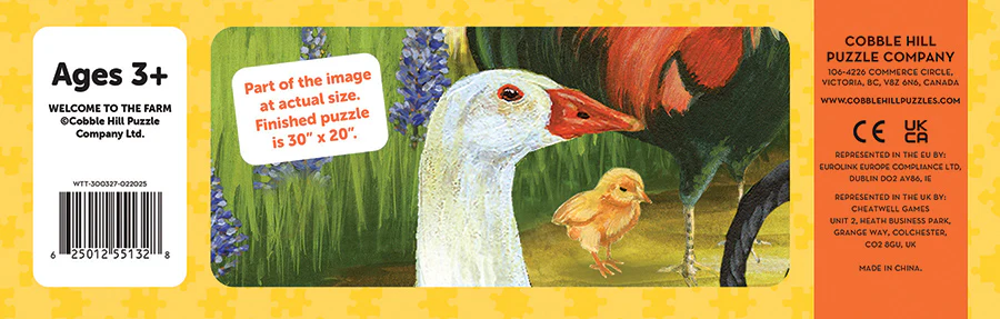 Welcome to the Farm | Floor Puzzle 35pc - Image 5